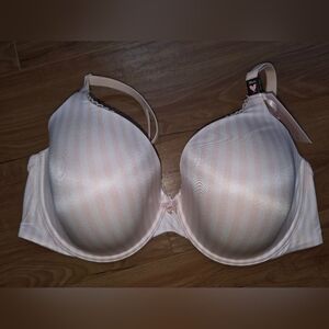 Victoria's Secret Light Pink Striped Bra